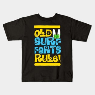 Old Surf farts! Kids T-Shirt